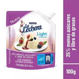 Leche Condensada La Lechera Light Und