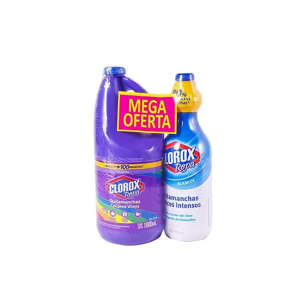 Blanq Clorox 1800cc + Ropa Bl 930