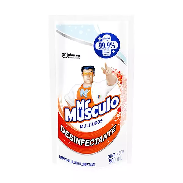 Limpiador Mr Musculo X 500 Ml Desin/Doypack