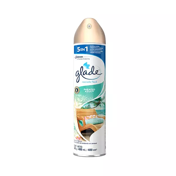 Ambientador Glade Paraizo Azul Und X 400 Ml