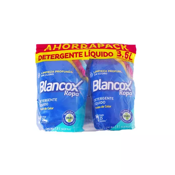 Det. Blancox X 1800ml Liquido 2uds