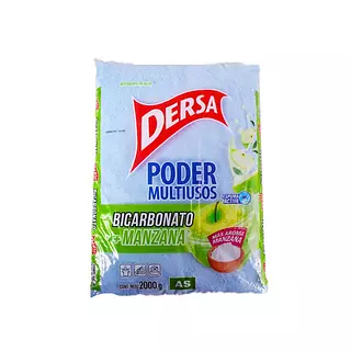 Detergente Dersa Bicarbonato Manzana X 2000gr