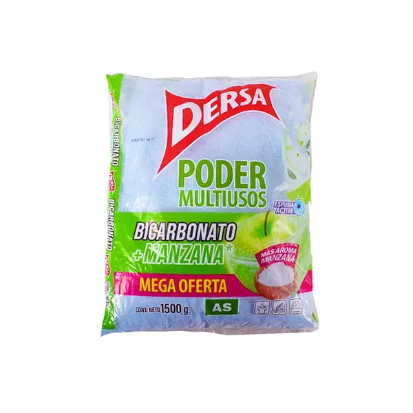 Detergente Dersa Bicarbonato Manzana X 1.5 Kg