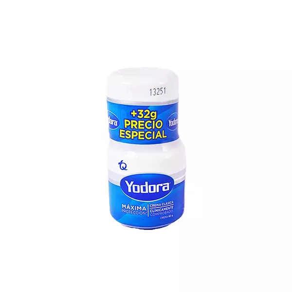 Crema Yodora 32grs Clasico 2x1