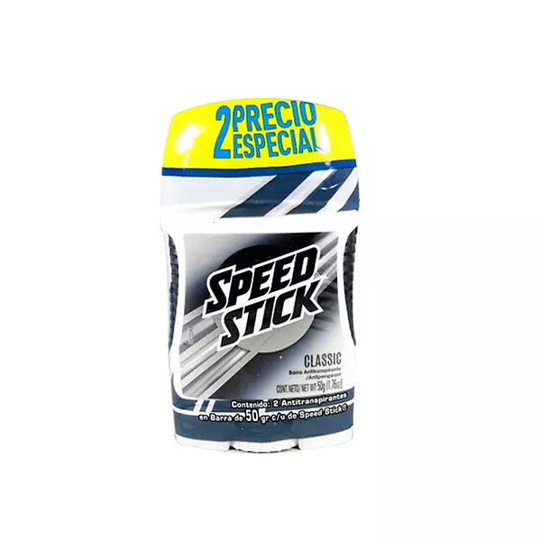 Desodorante Speed Stick Classic X 50gr 2 Unidades