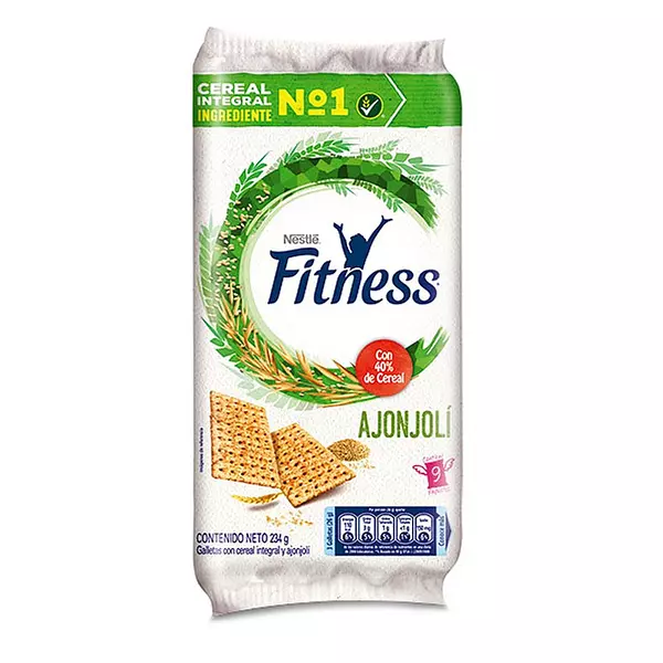 Galleta Nestle 9 Fitnes Ajonjoli Und