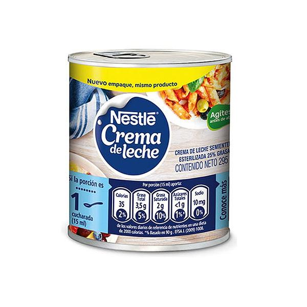 Crema de leche Nestlé lata abre fácil 157 g