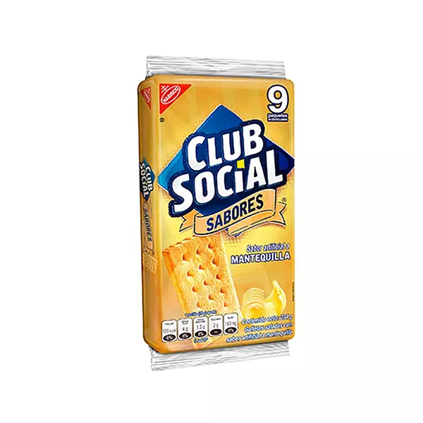 Galleta Club Social Mantequilla X 234gr