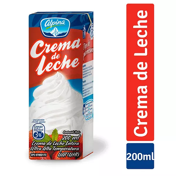 Crema De Leche Alpina