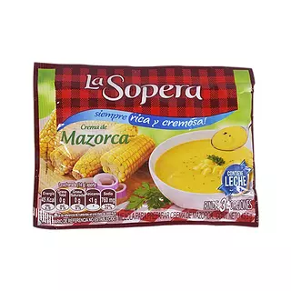 Cremas Sopera 3 Porciones Mazorca Tierna