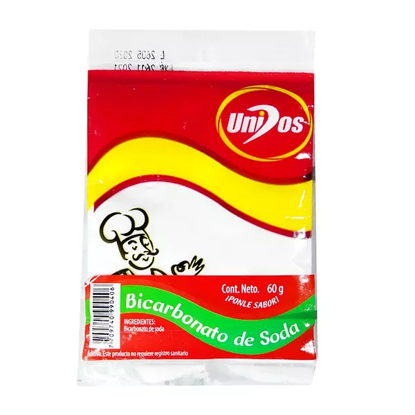 Bicarbonato De Soda Unidos 60grs Ud