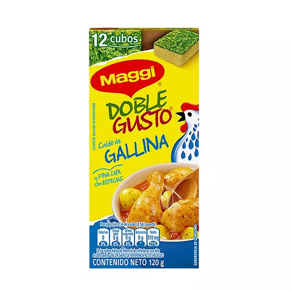 Caldo Maggi 12und Doble Gusto Galli