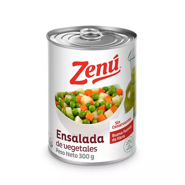 Ensalada De Vegetales Zenú X 300gr