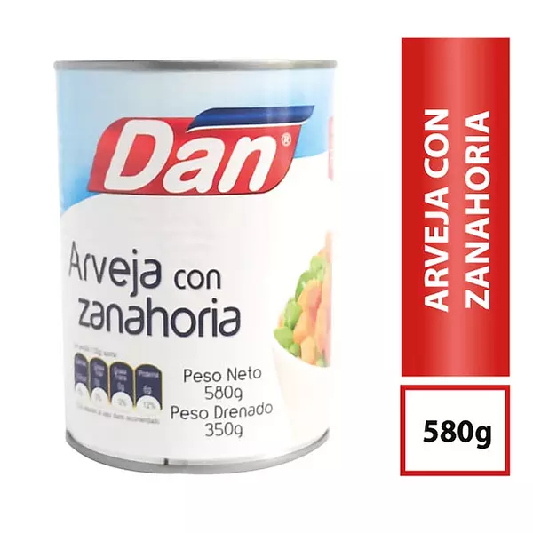 Arveja Con Zanahoria Dan