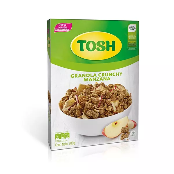 Granola Tosh Manzana Und