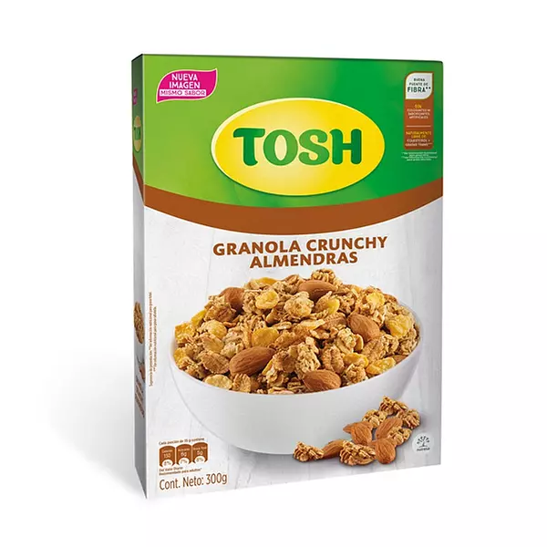 Granola Tosh Almendras 300 Grs