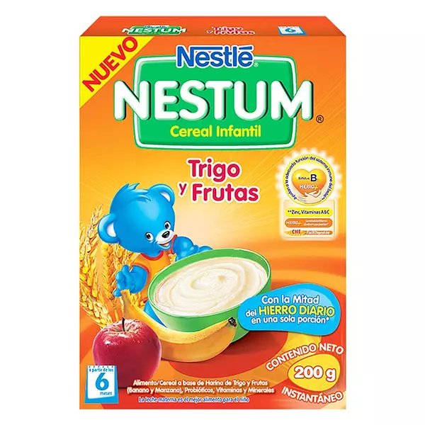 Cereal Nestum Trigo Frutas Und