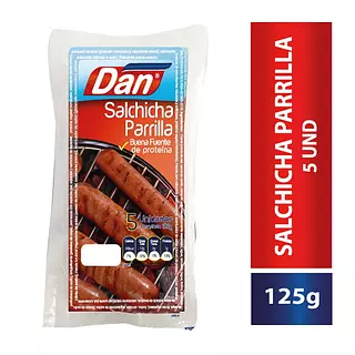Salchicha Dan Parrilla X 125gr