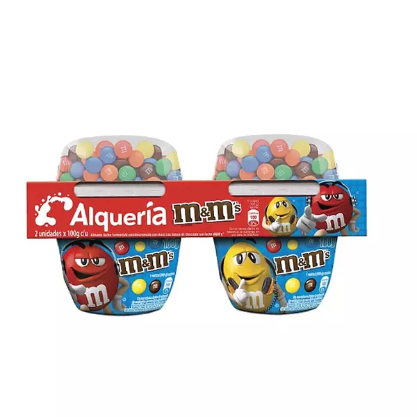 Alimento Lácteo Alquería M&M´S X 100g 2 Unidades