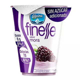 Yogurt Alpina Finesse Mora X 180gr