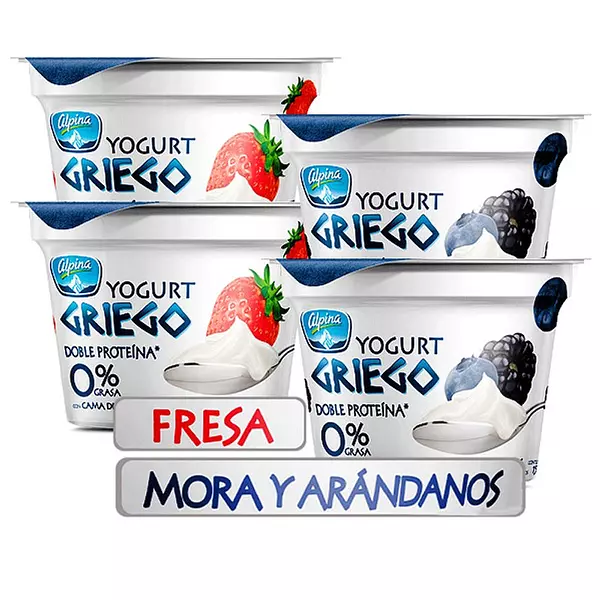 Yogurt Alpina 4und Griego Sur