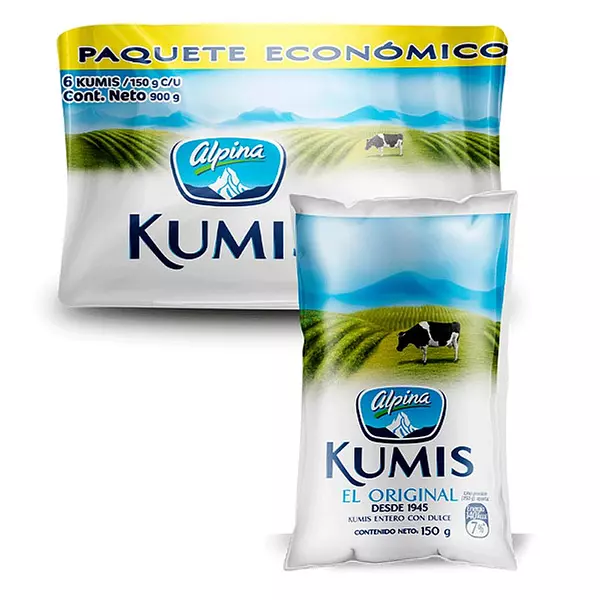 Kumis Alpina X 150gr 6 Unidades