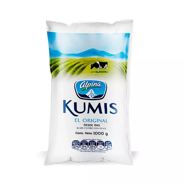 Kumis Alpina Natural Bolsa X 1000gr