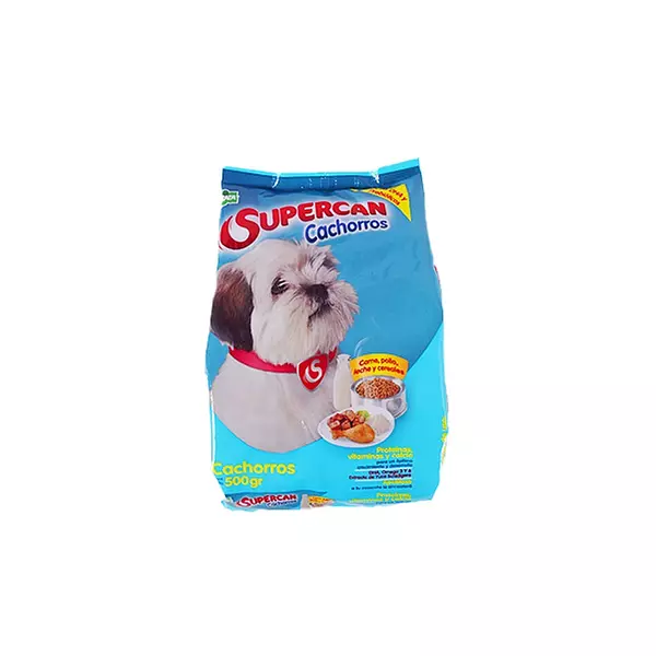 Aliemento/Perros Supercan Cachorros X 500grs