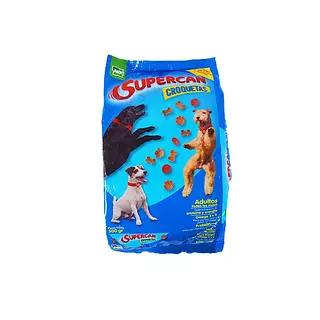 Alimento/Perros Supercan Croquetas Adulto X 500gr