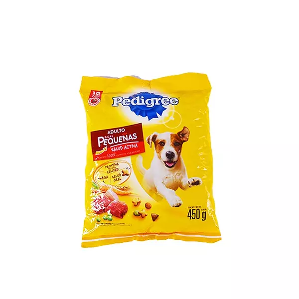 Cuido Pedigree X 450g Adulto R.Pequeñas