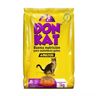 Alimento/Gatos Donkat Adultos X 1 Kg
