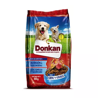 Alimento/Perros Donkan Cachorros X 800gr