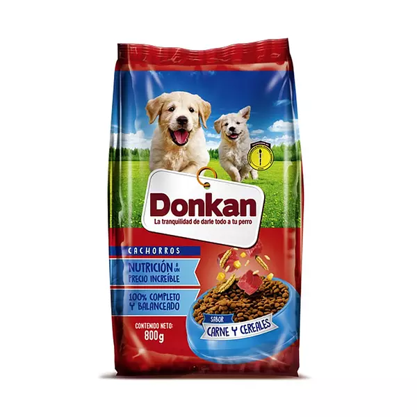 Alimento/Perros Donkan Cachorros X 800gr