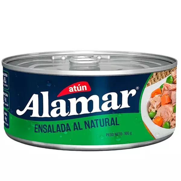 Ensalada/Atún Alamar Natural X 160gr